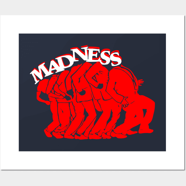 Vintage Madness - Red Wall Art by Skate Merch